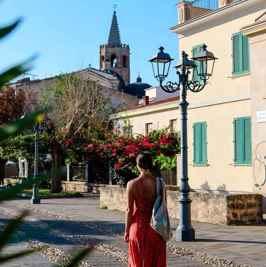 alghero sardinien altstadt
