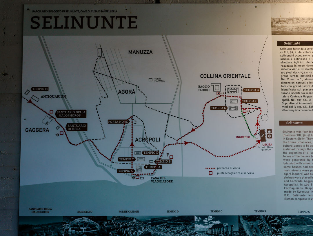 archaeologischer park von selinunt lageplan archaeologischer park von selinunt lageplan