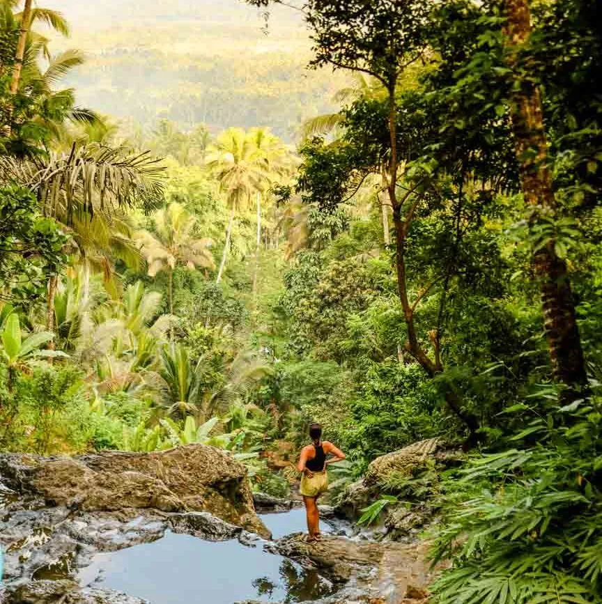 ausblick vom gembleng wasserfall ausblick vom gembleng wasserfall
