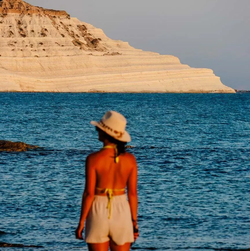 aussicht auf scala dei turchi aussicht auf scala dei turchi