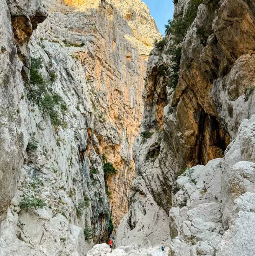 gorropu schlucht hoechster punkt