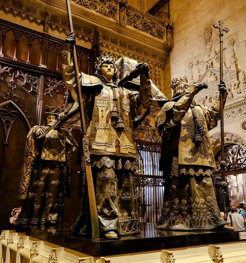 grab des kolumbus in der kathedrale von sevilla