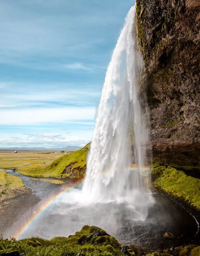island seljalandsfoss wasserfall