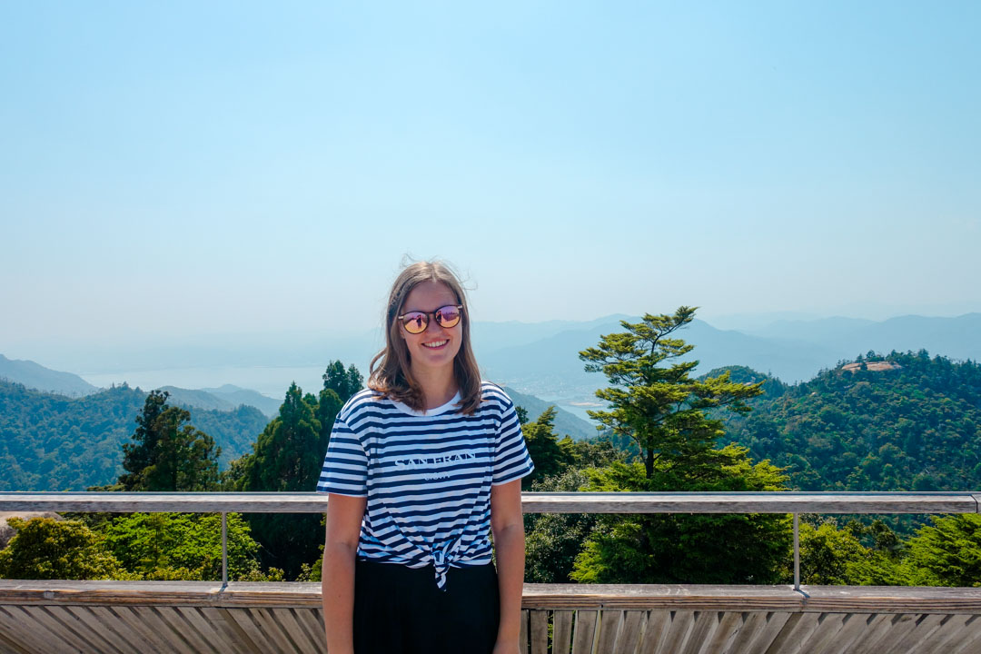 japan ausblick vom mount misen japan ausblick vom mount misen