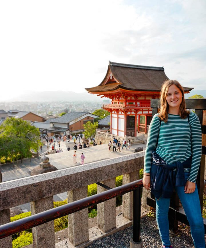 japan kyoto kiyomizu dera tempel