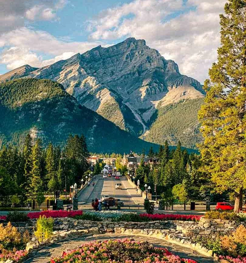 kanada banff stadt