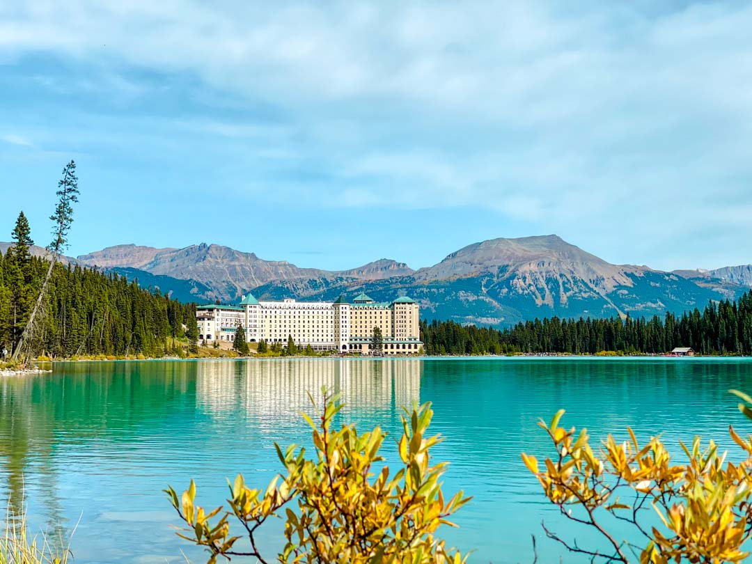 kanada lake louise fairmont chateau kanada lake louise fairmont chateau