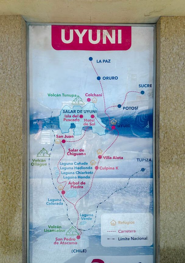 karte salar de uyuni stopps 2