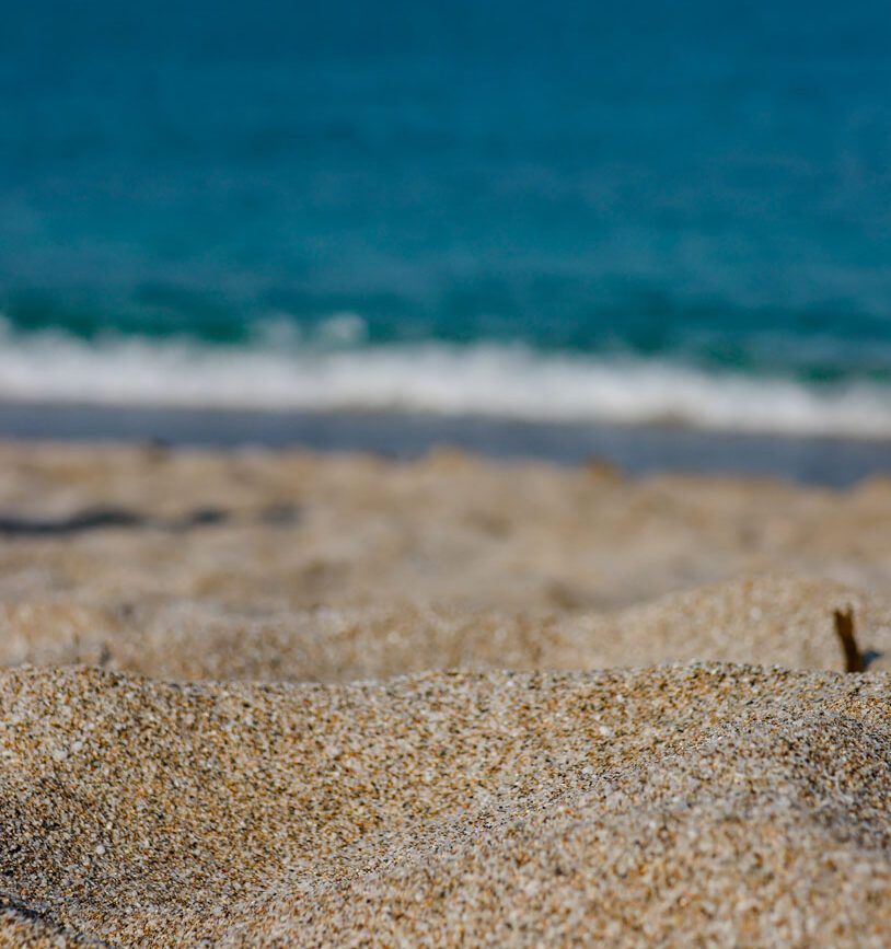 oristano sand beim spiaggia di san giovanni di sinis
