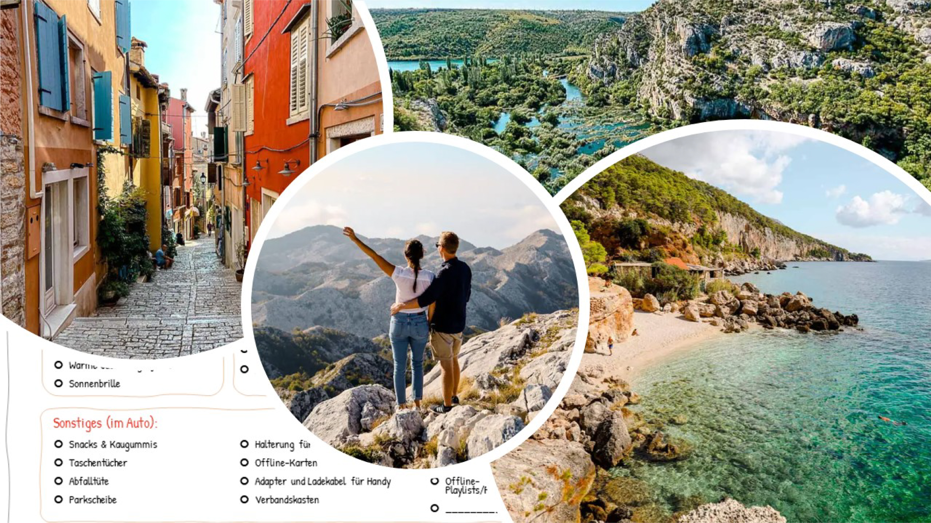 packliste kroatien teaserbild Packliste Kroatien Teaserbild
