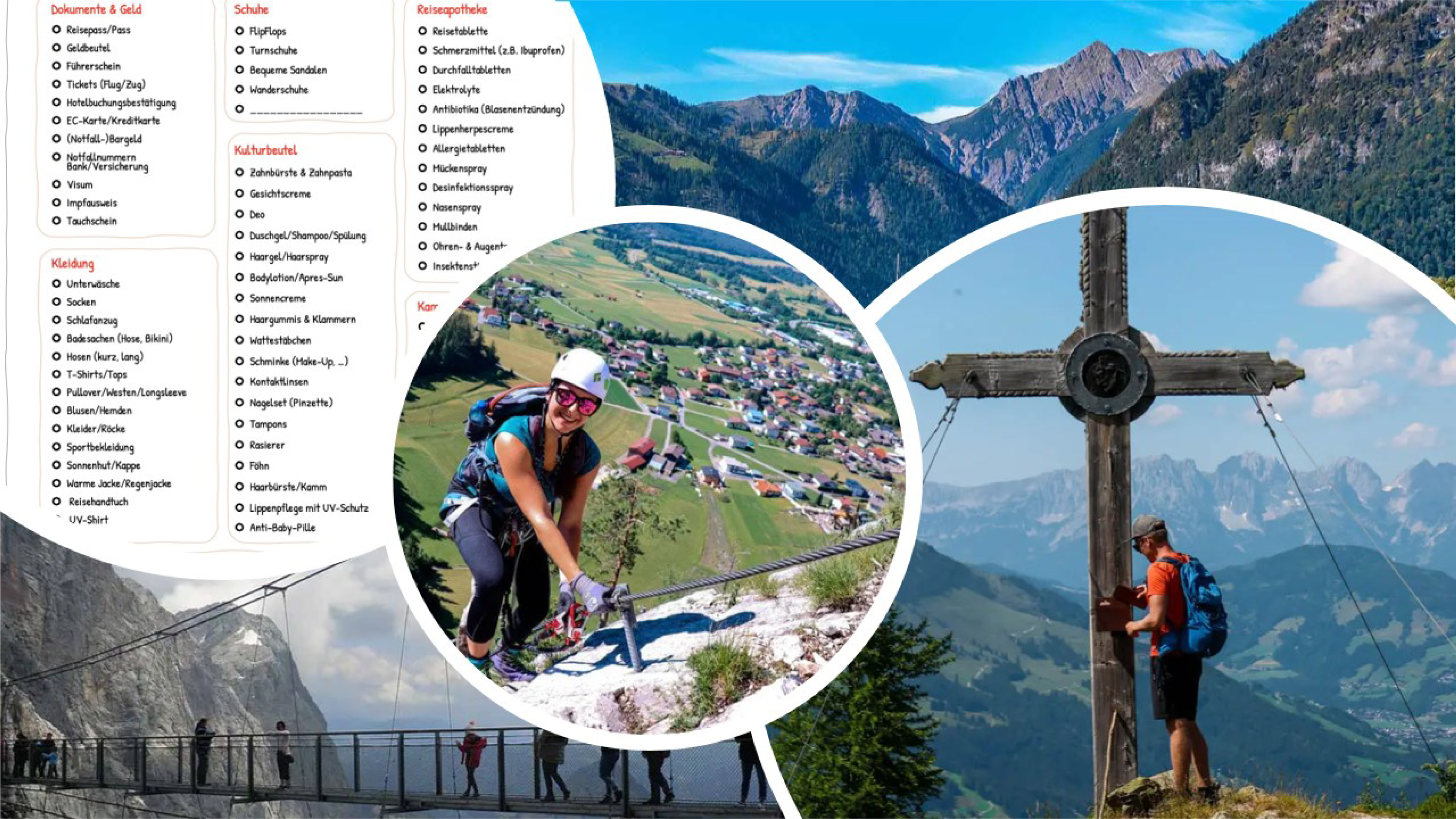packliste oesterreich teaserbild Packliste Österreich Teaserbild