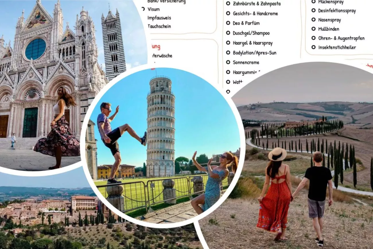 Packliste Toskana Teaserbild