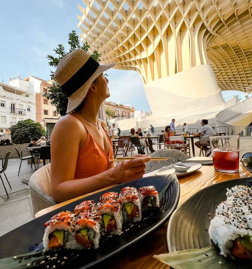 restaurante tropiqual bei setas de sevilla