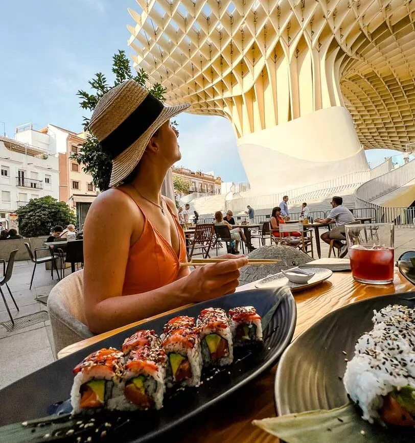 restaurante tropiqual bei setas de sevilla