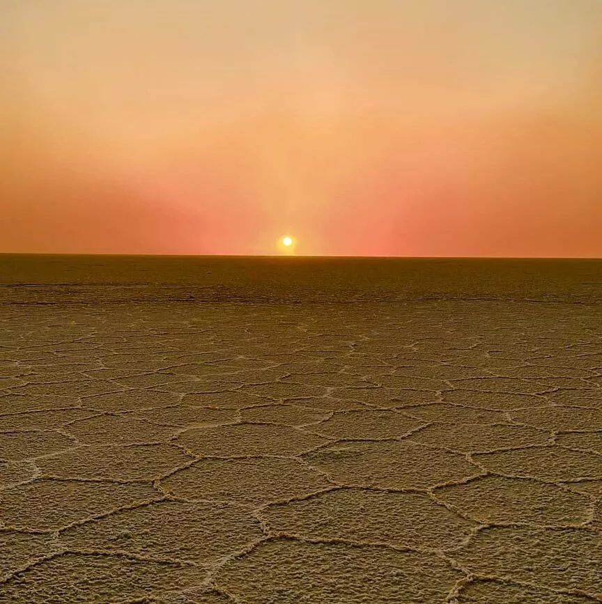 salar de uyuni sonnenuntergang