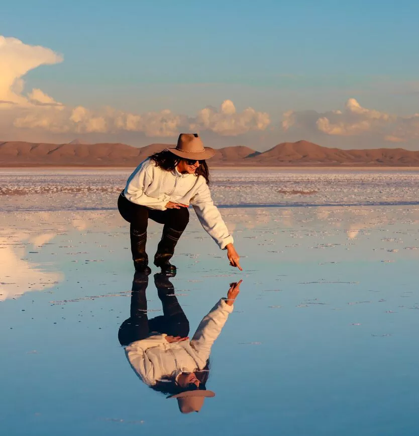 salar de uyuni spiegelung im wasser 2