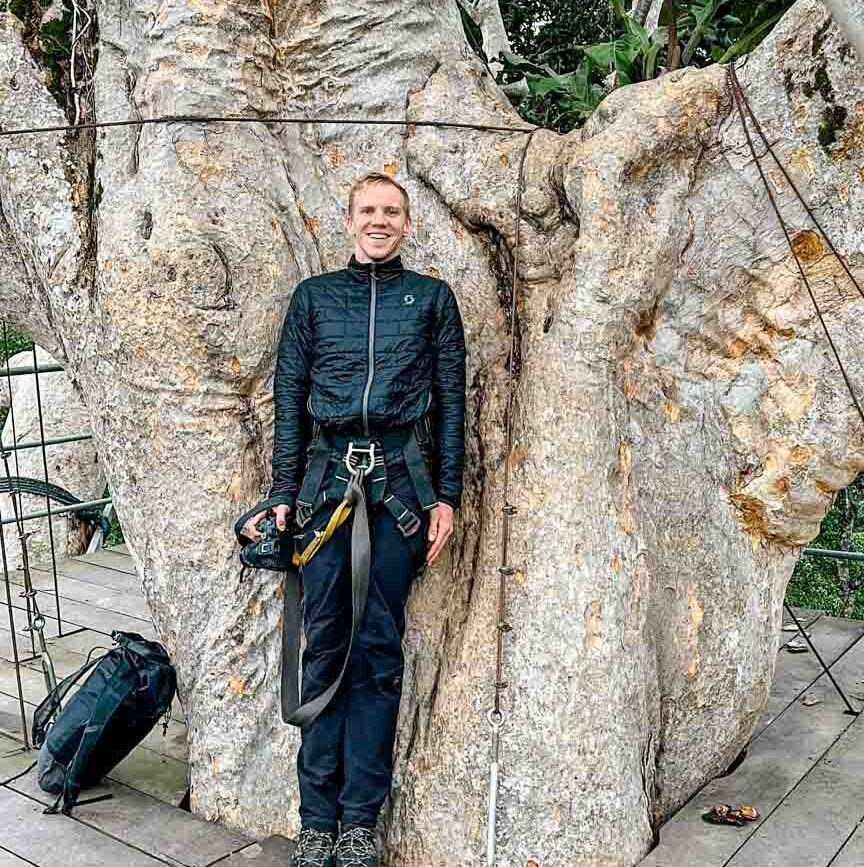 tom auf der aussichtsplattform