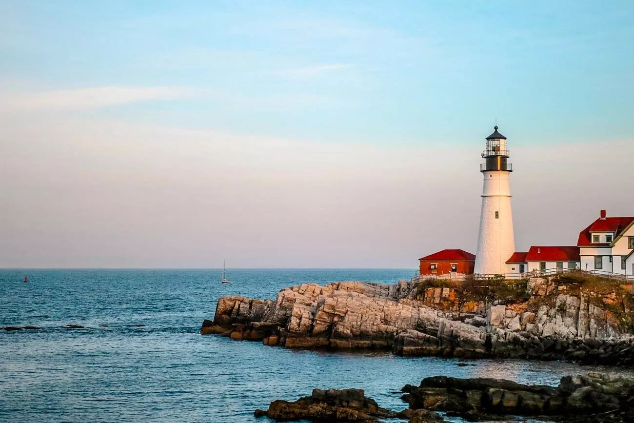 USA Maine Leuchtturm