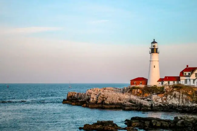 USA Maine Leuchtturm