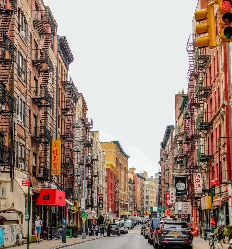 usa nyc strassenzug in china town usa nyc strassenzug in china town