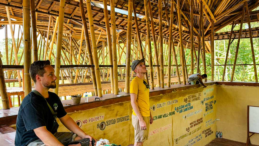 auditorium recycling village