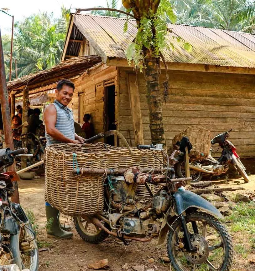 palmoelbauer in indonesien