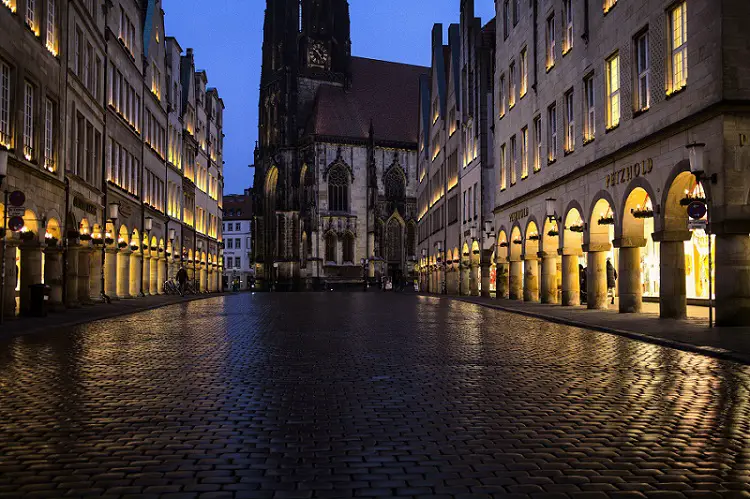 Münster Schnitzeljagd durch die Stadt