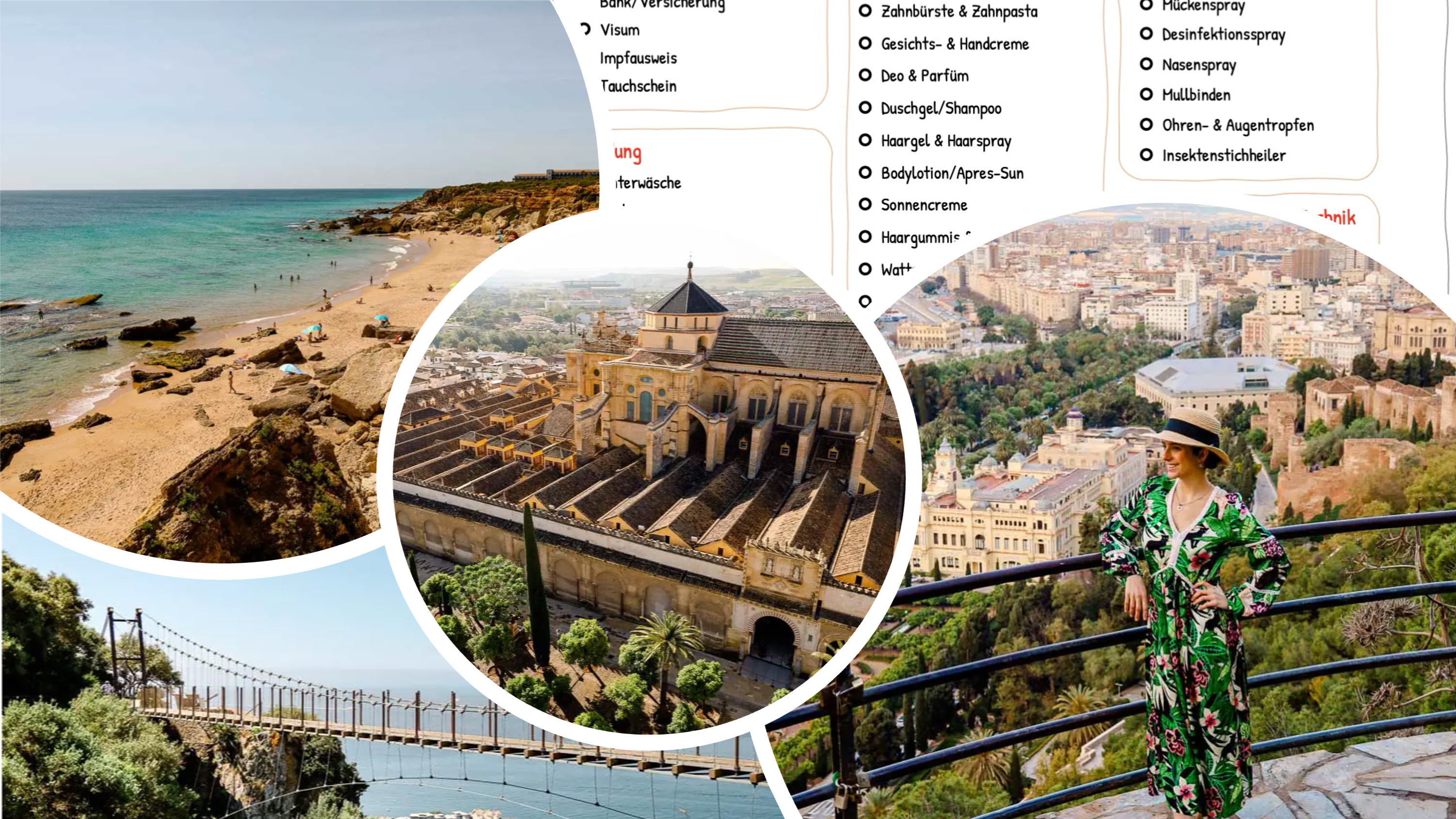 teaserbild packliste andalusien teaserbild andalusien packliste