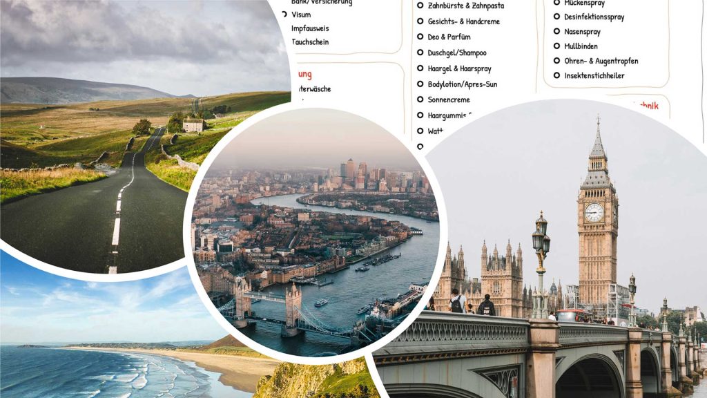 Teaserbild England Packliste