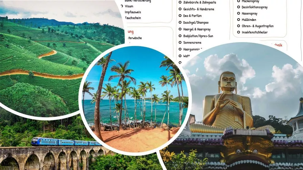 Teaserbild Sri Lanka Packliste