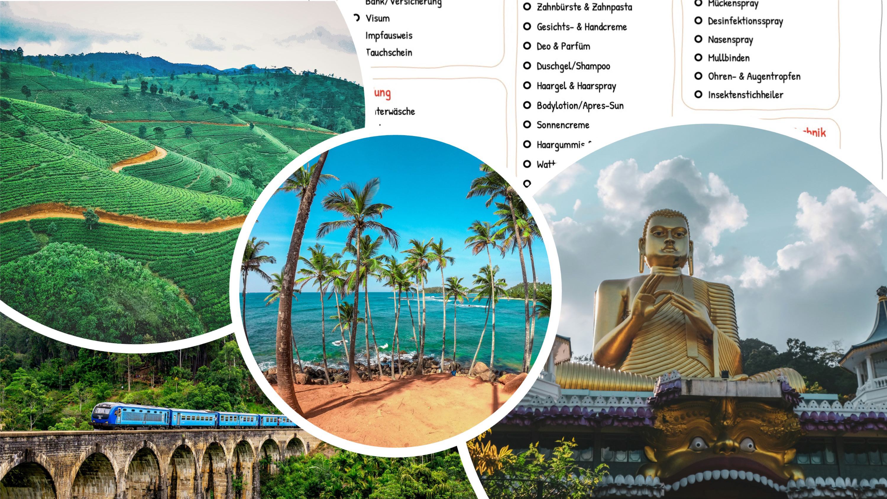 teaserbild packliste sri lanka Teaserbild Sri Lanka Packliste
