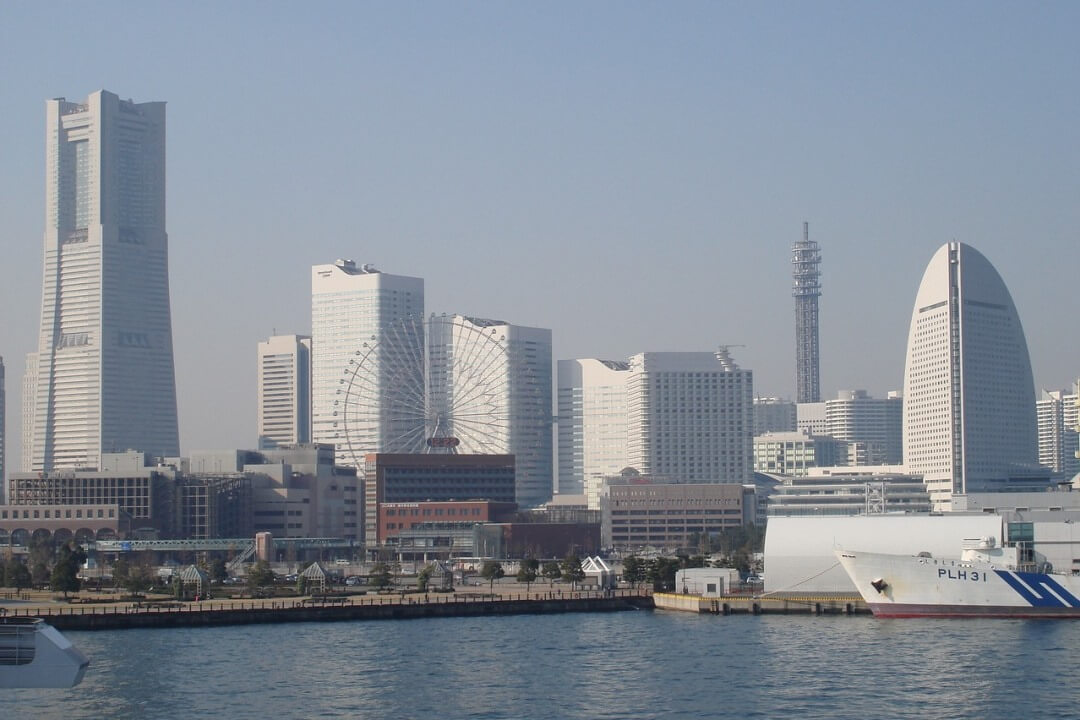 yokohama skyline yokohama skyline