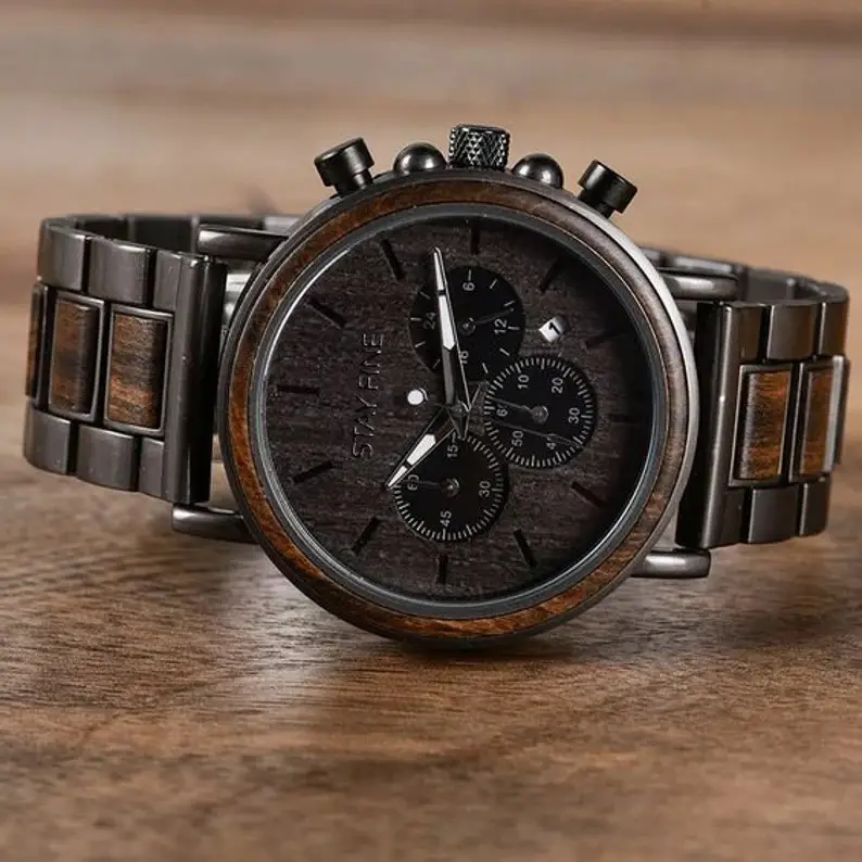 Geschenke Männer personalisiert Armbanduhr