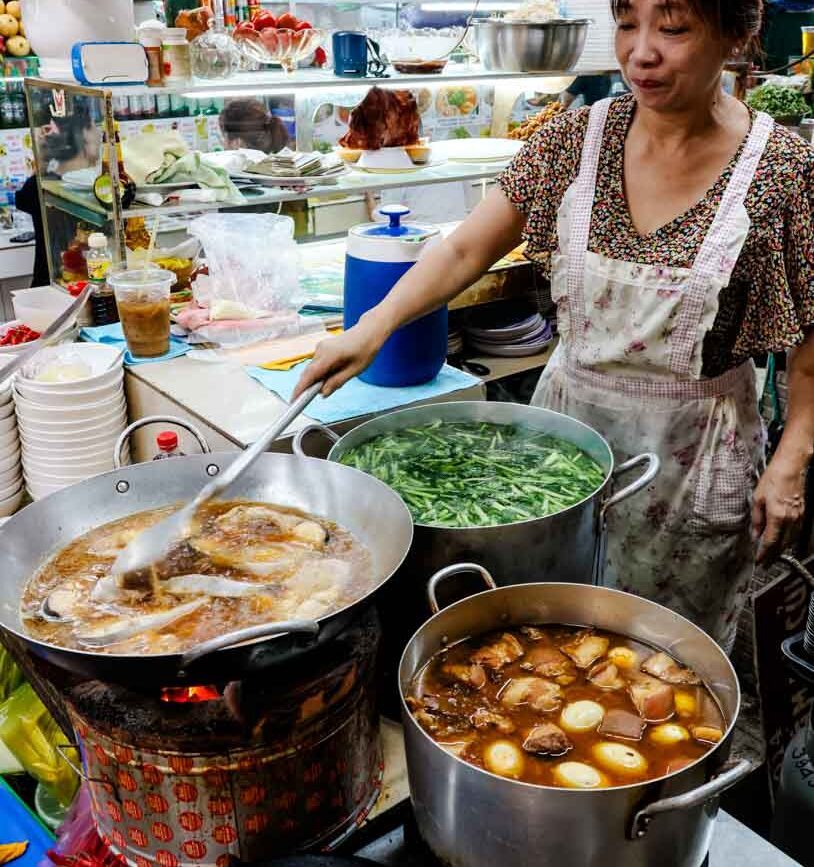 ben thanh markt in saigon