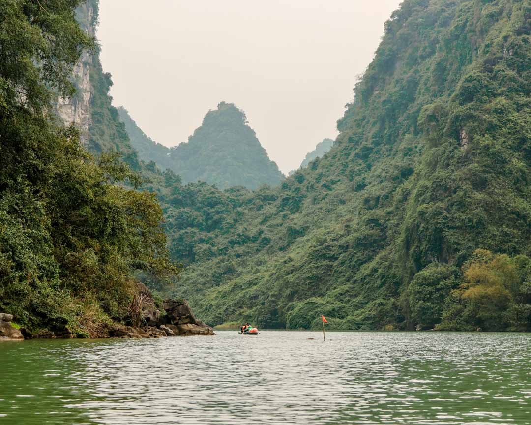 bootsfahrt in ninh binh