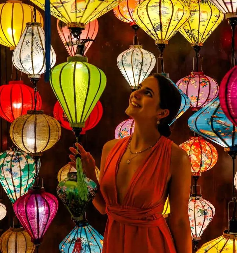 Bunte Lampions in Hoi An
