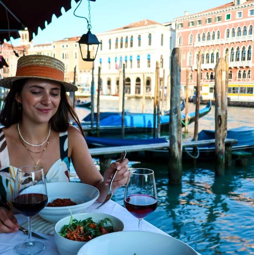 Dinner am Canal Grande
