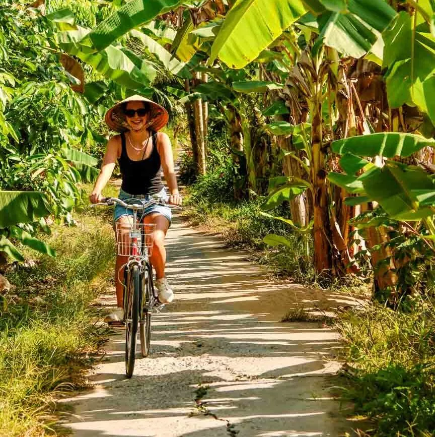 fahrradtour in can tho