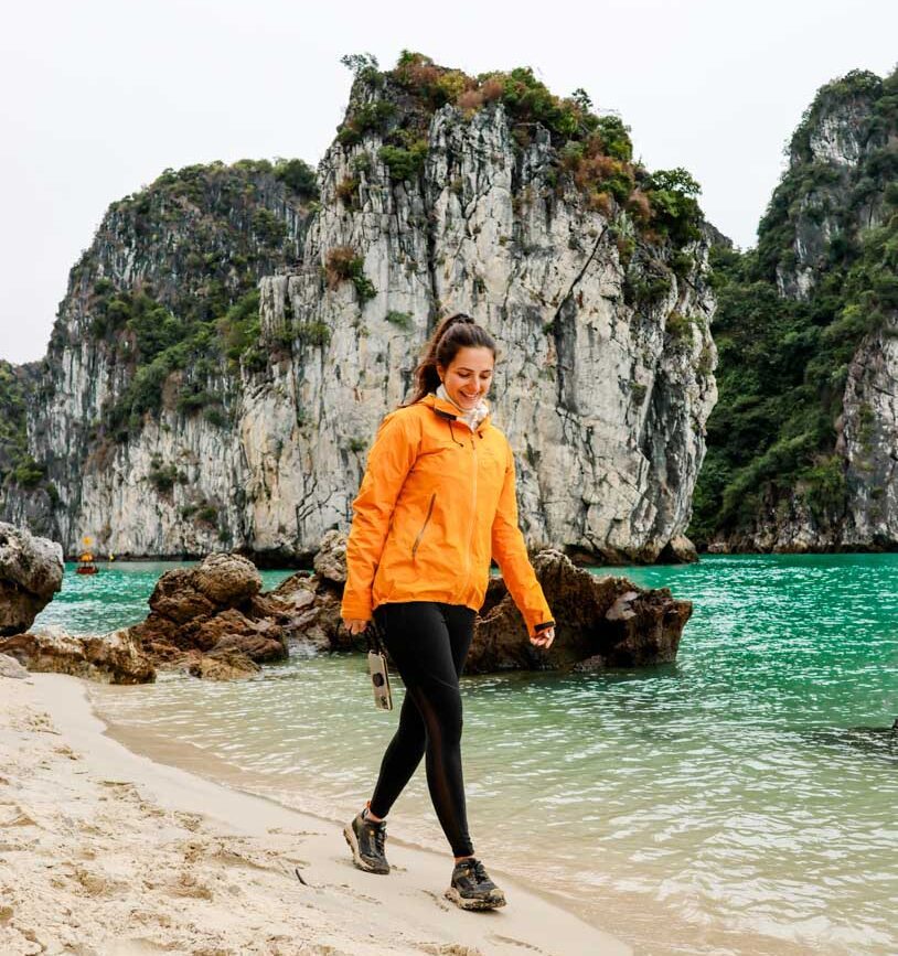 februar in halong bucht