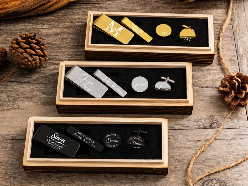 Geschenke Männer personalisiert Manschetten
