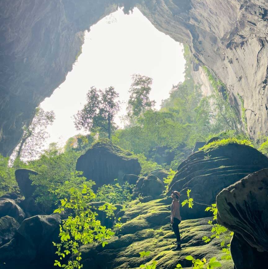 hoehlenende elephat cave phong nha