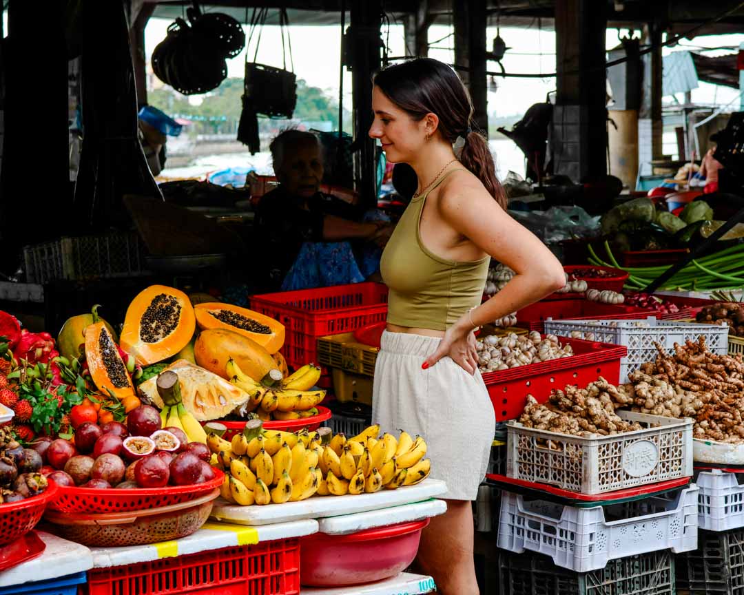 hoi an markt obststand