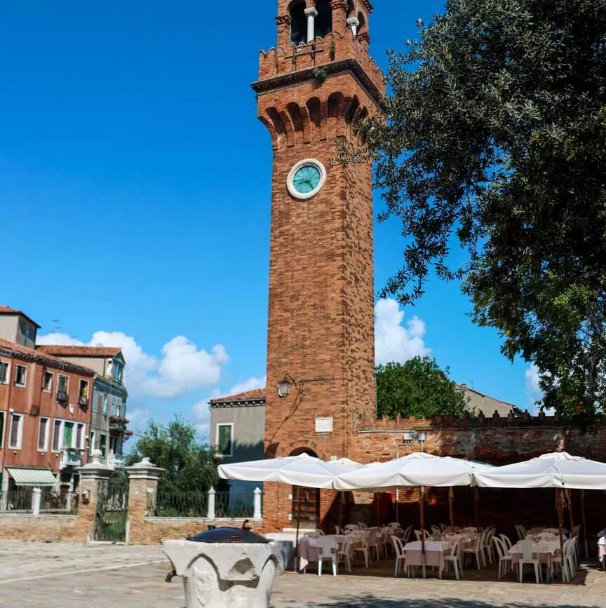 kirchturm in murano