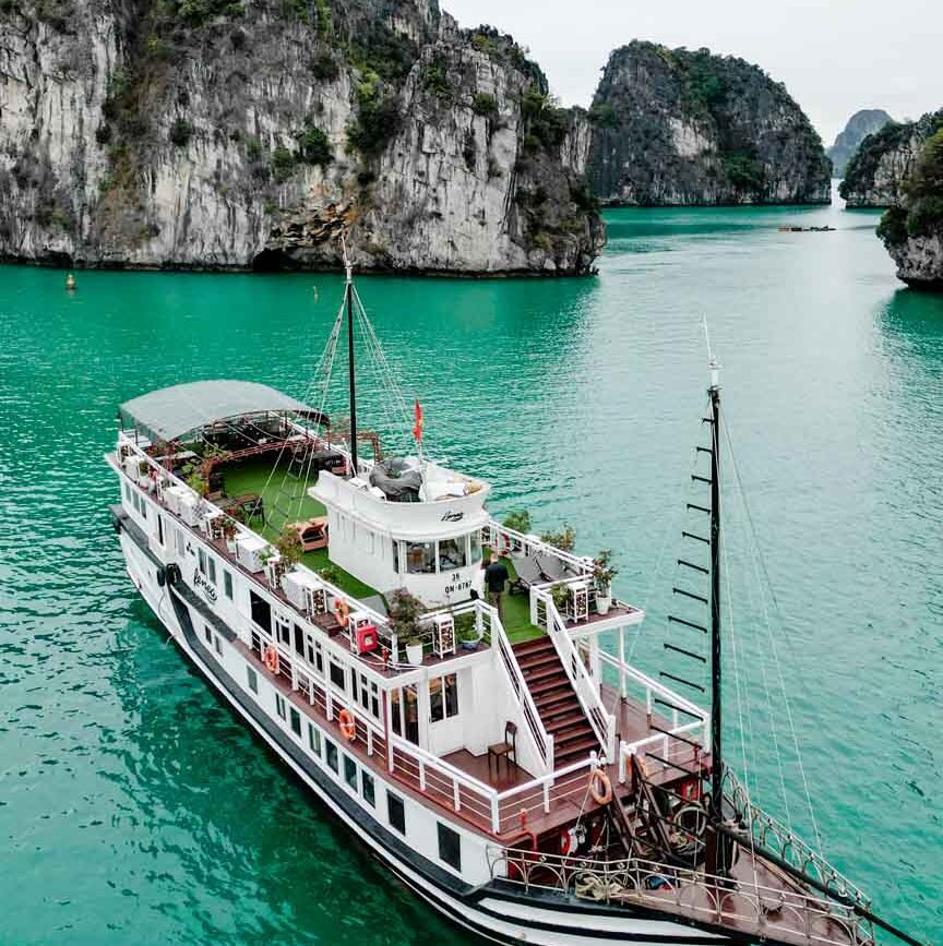 mini kreuzfahrt 2 tage in der bai tu long bucht vietnam