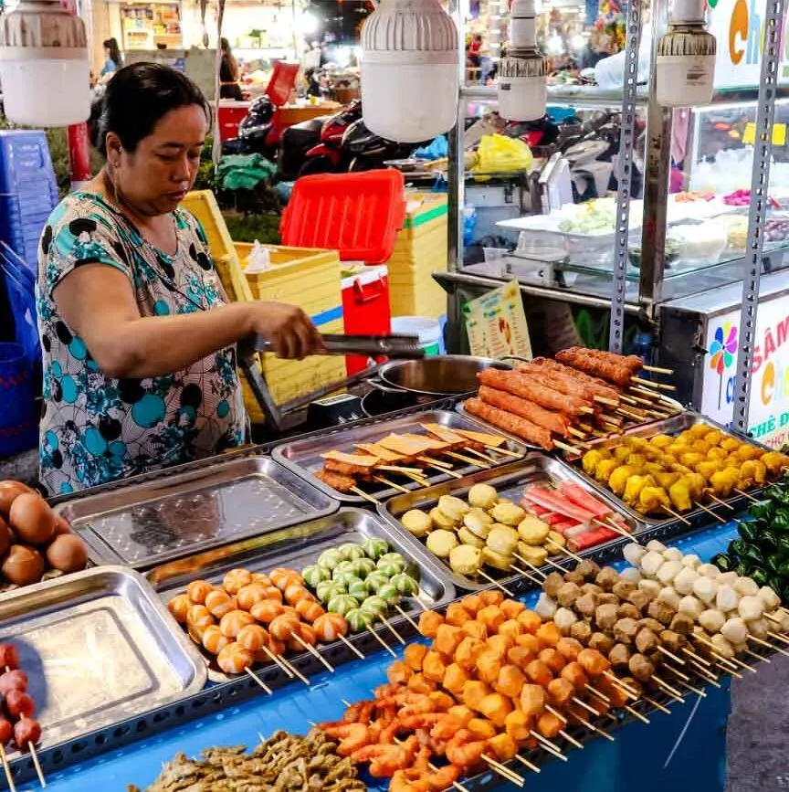 night market in can tho night market in can tho