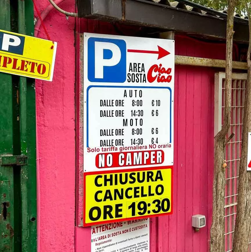 parken auf sardinien ist teuer parken auf sardinien ist teuer