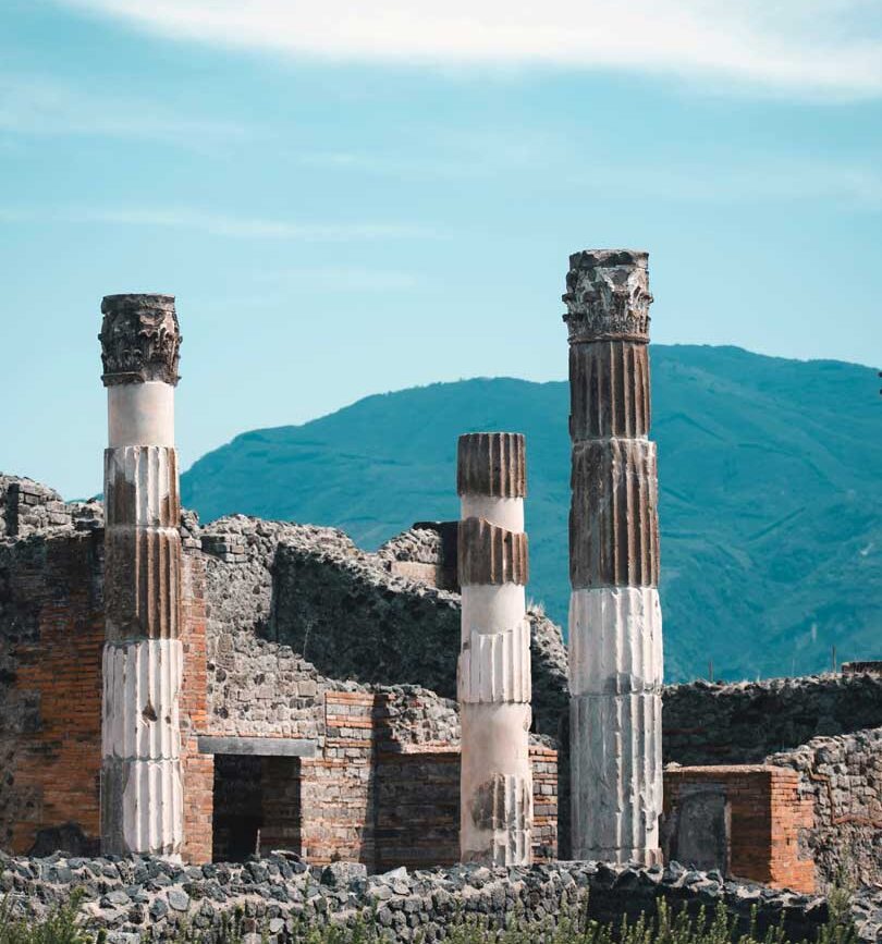 Pompeji Säulen Haus des Faun