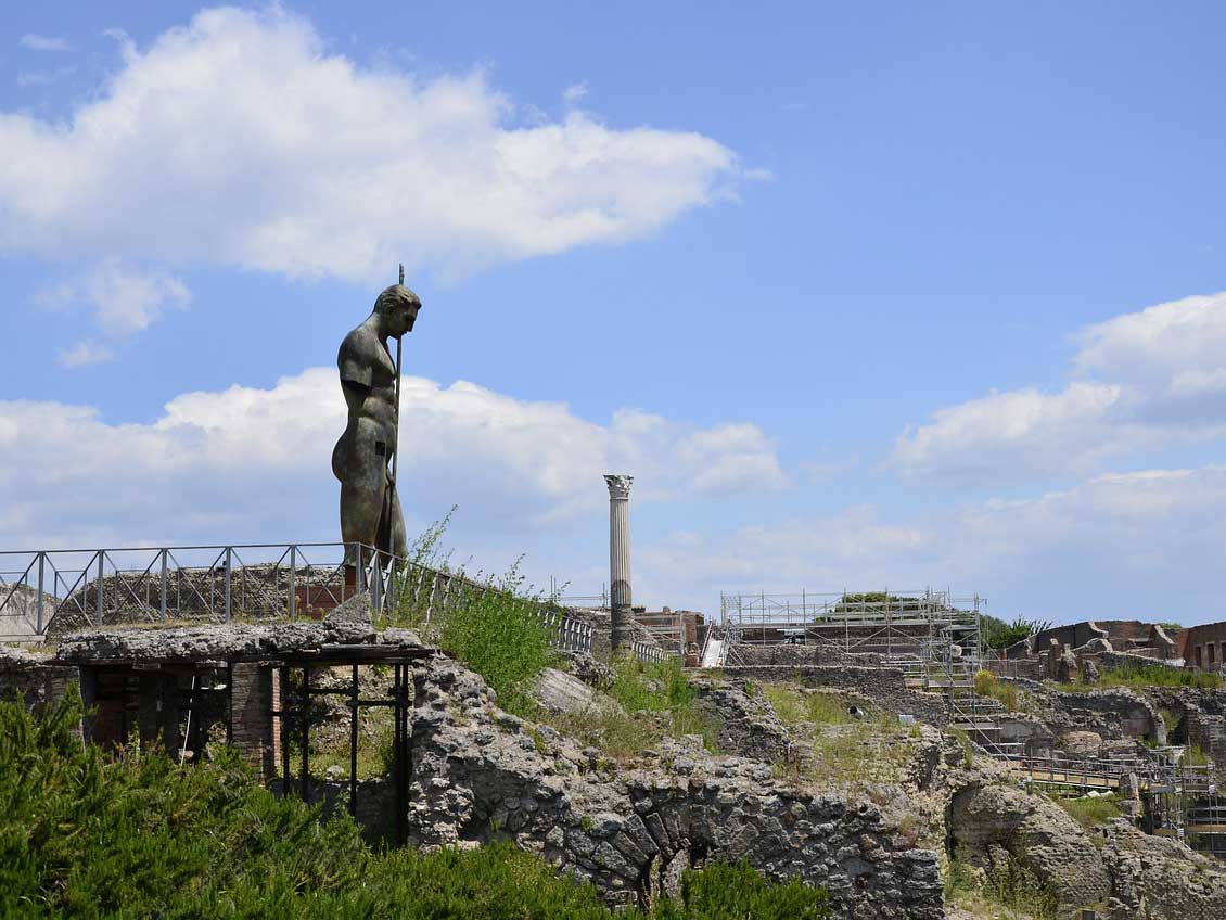 pompeji statue des daedalus