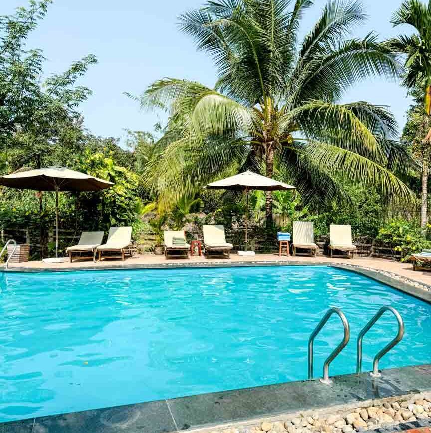 pool beim vamxang rustic home