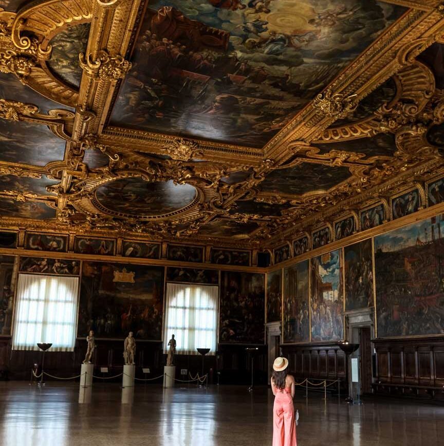 Prunkräume im Dogenpalast, Venedig